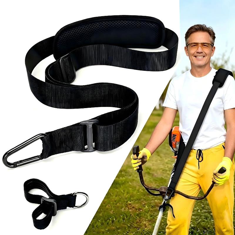 Brush Cutter Strap - Adjustable Lawn Mower Backpack Straps Nylon