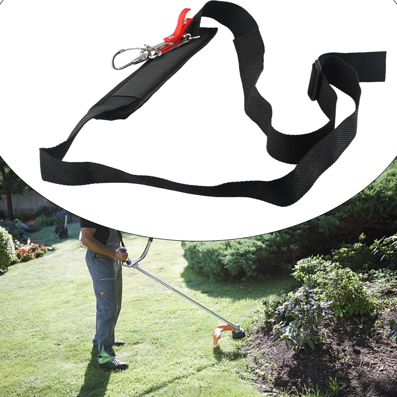 Brush Cutter Strap - For Stihl Strimmer Shoulder Belt Padded