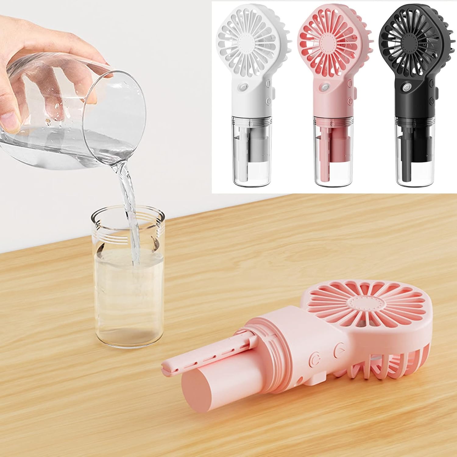 Portable Handheld Spray Fan Mi - đánh giá và giá Outdoor Power Fan