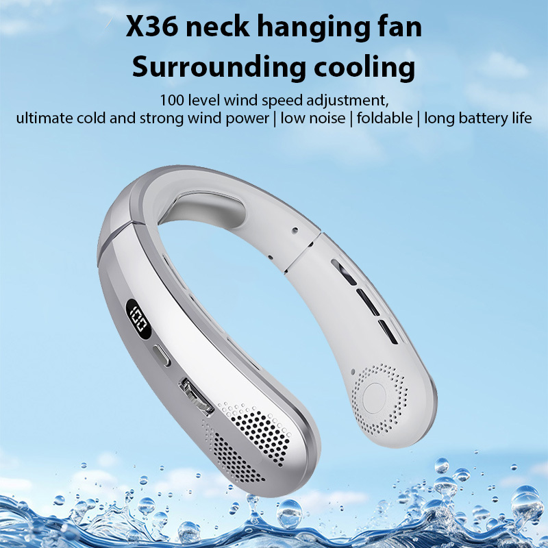 Hanging Neck Fan Portable Rech - đánh giá và giá Outdoor Power Fan