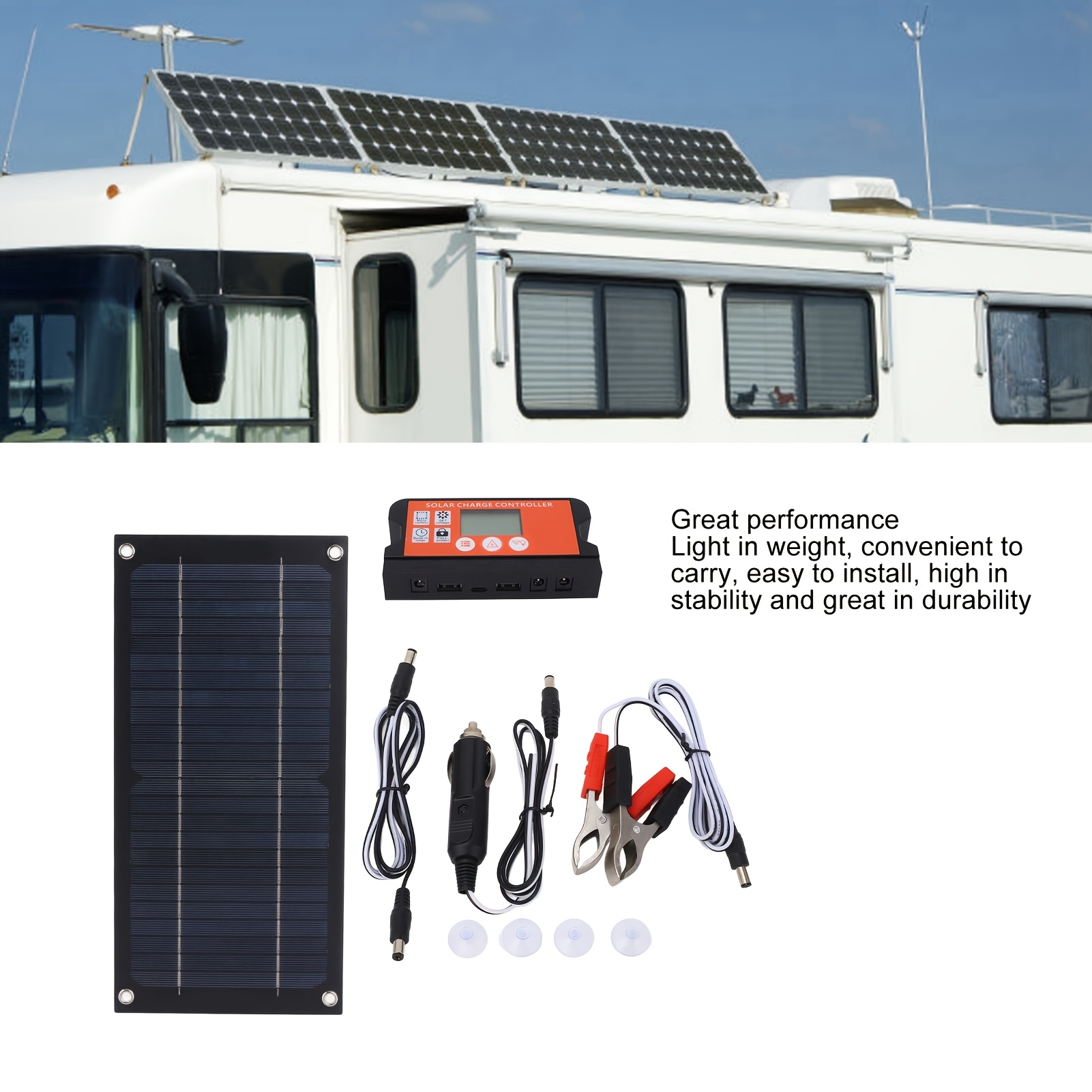 2026 New 18V 100A Solar Panel  - đánh giá và giá Outdoor Power Supply 12V