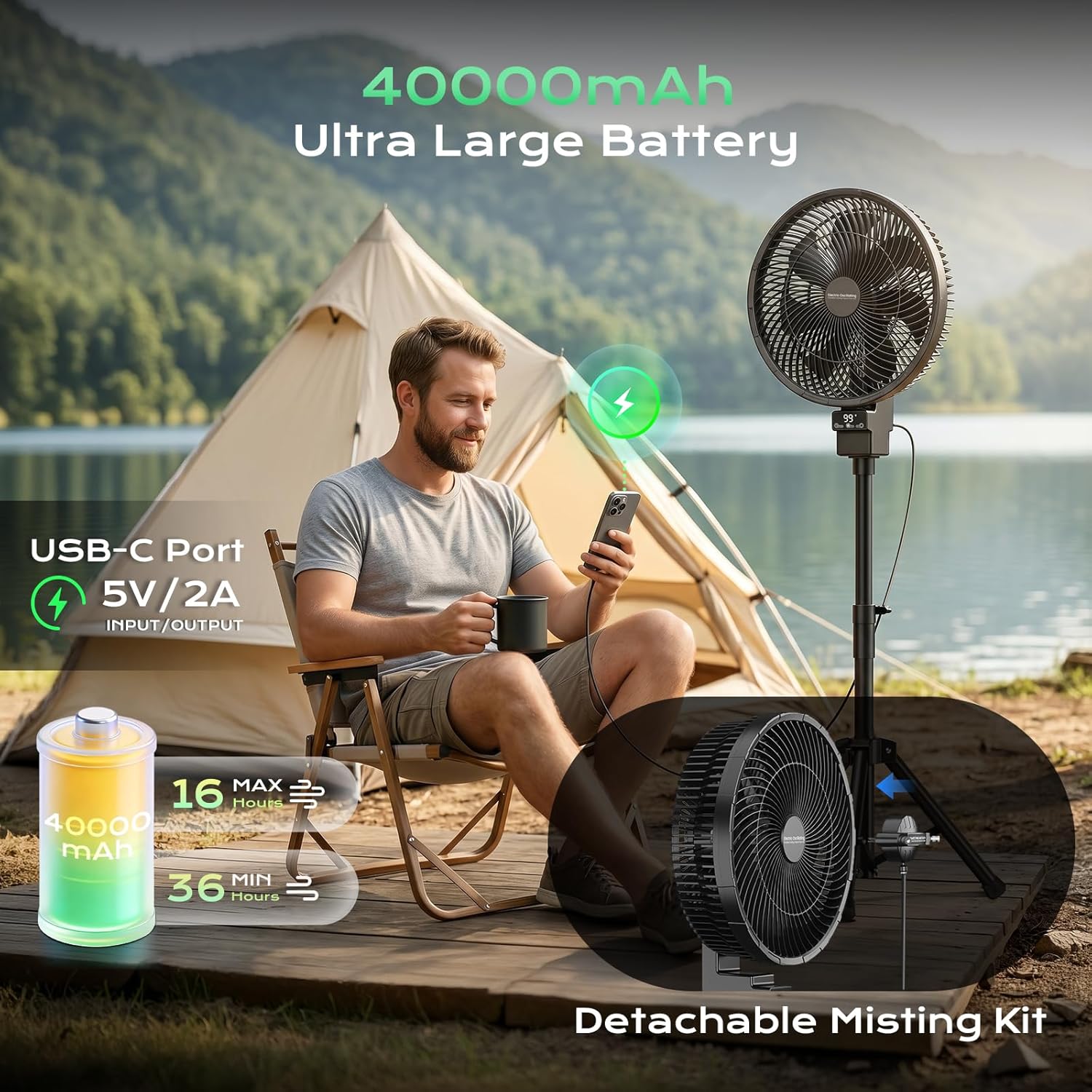 Portable Oscillating Pedestal  - đánh giá và giá Outdoor Power Pedestal