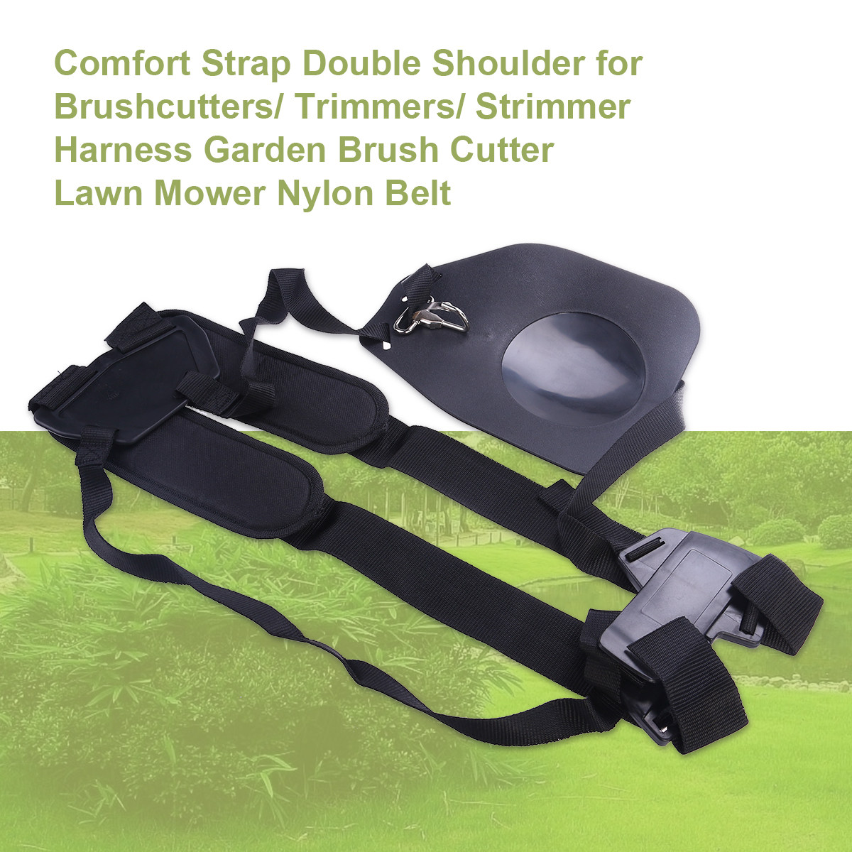 Double Shoulder Strap Black fo - đánh giá và giá Brush Cutter Strap