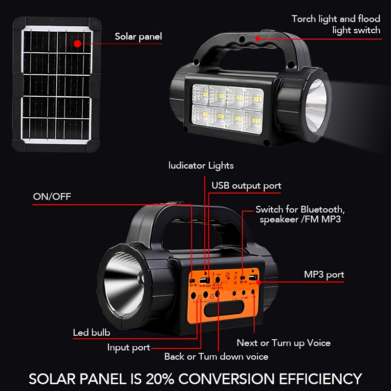 Solar Rechargeable Camping Lig - đánh giá và giá Power Outdoor