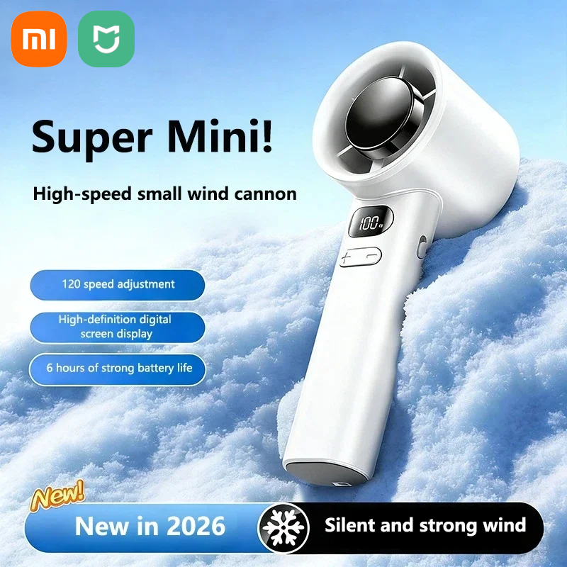 Xiaomi Ultra Portable Handheld - đánh giá và giá Outdoor Power Fan