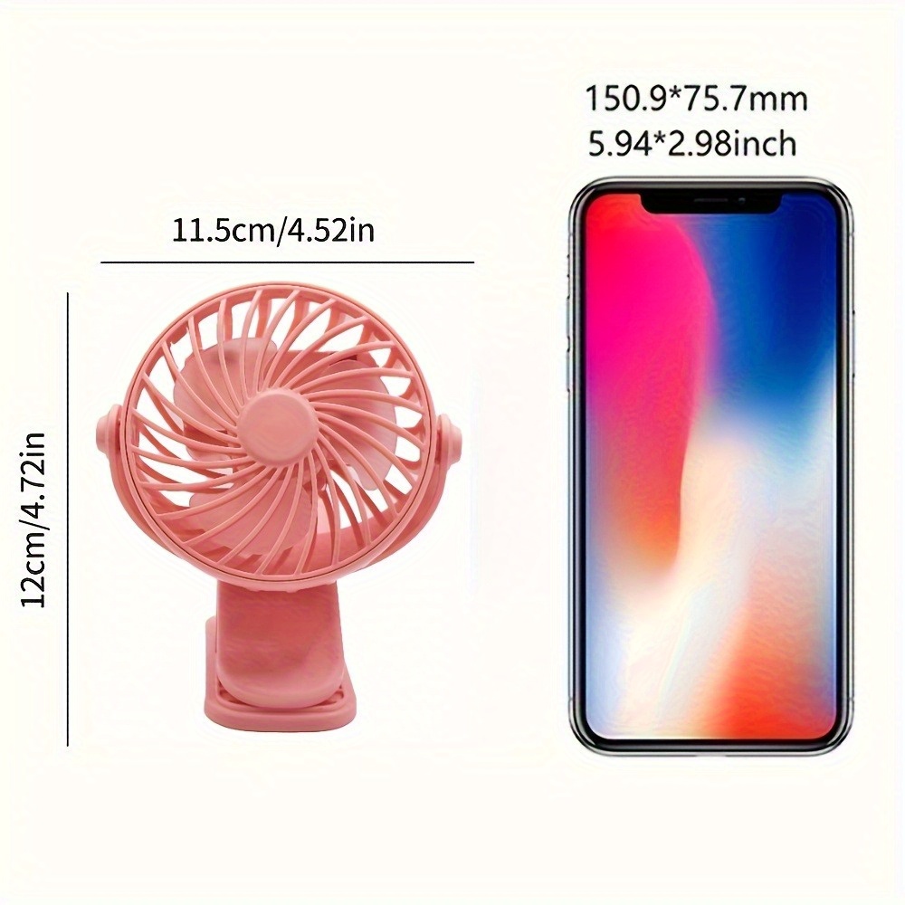 1pc 360° Adjustable USB Clip o - đánh giá và giá Outdoor Power Fan